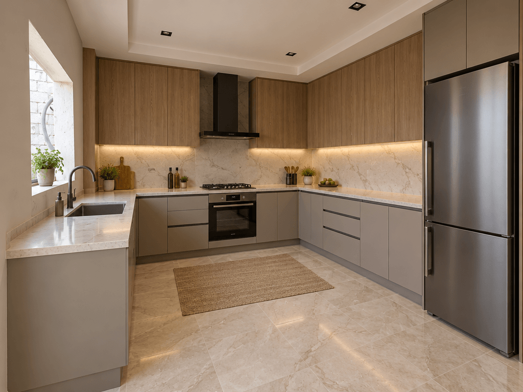 Contemporary Kitchen design — interior photo by GenRoom AI