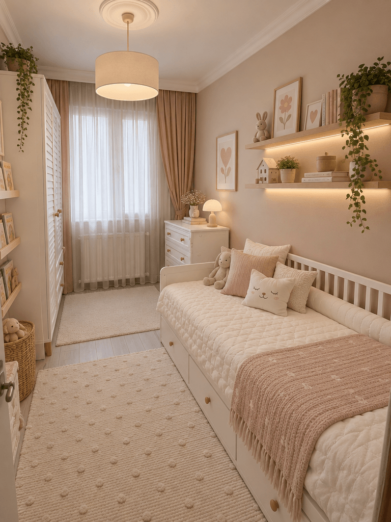 Interior design in Scandinavian style — Kids Room by GenRoom AI