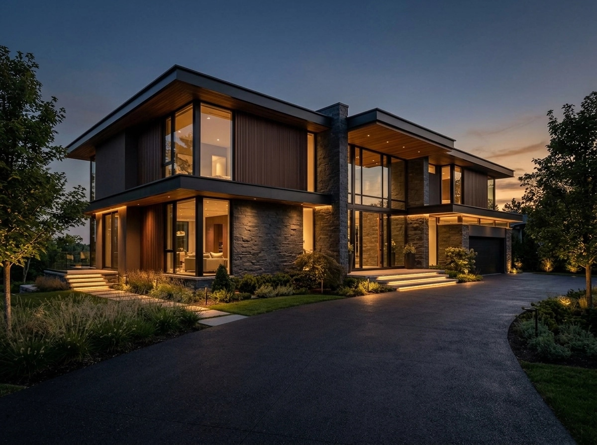 Facade design in Contemporary Facade style — Facade by GenRoom AI