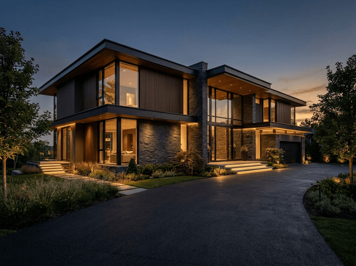 Facade design in Contemporary Facade style — Facade by GenRoom AI