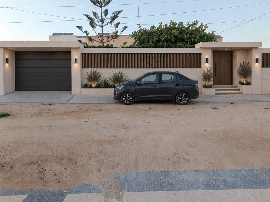 Facade design in Minimalist Facade style — Facade by GenRoom AI