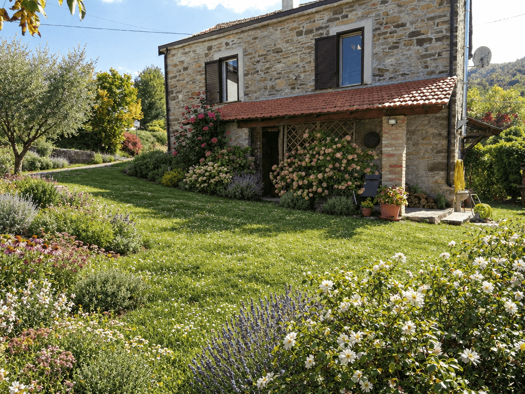 Yard design in no_style style — photo by GenRoom AI