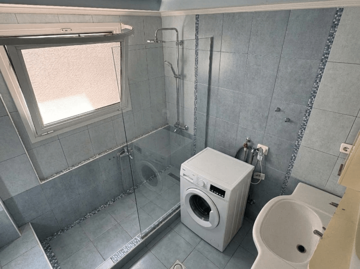 Bathroom interior in no_style style — photo by GenRoom AI