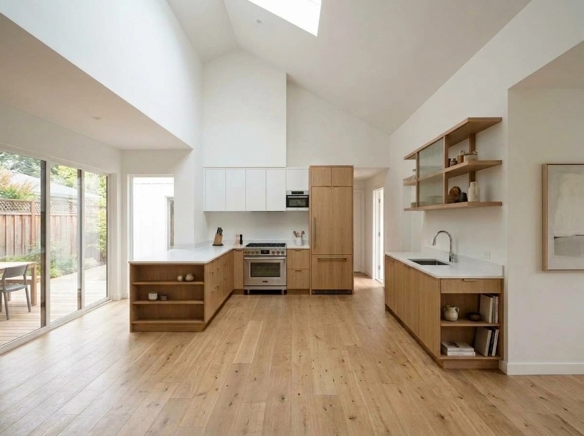 Scandinavian Dapur design — interior photo by GenRoom AI
