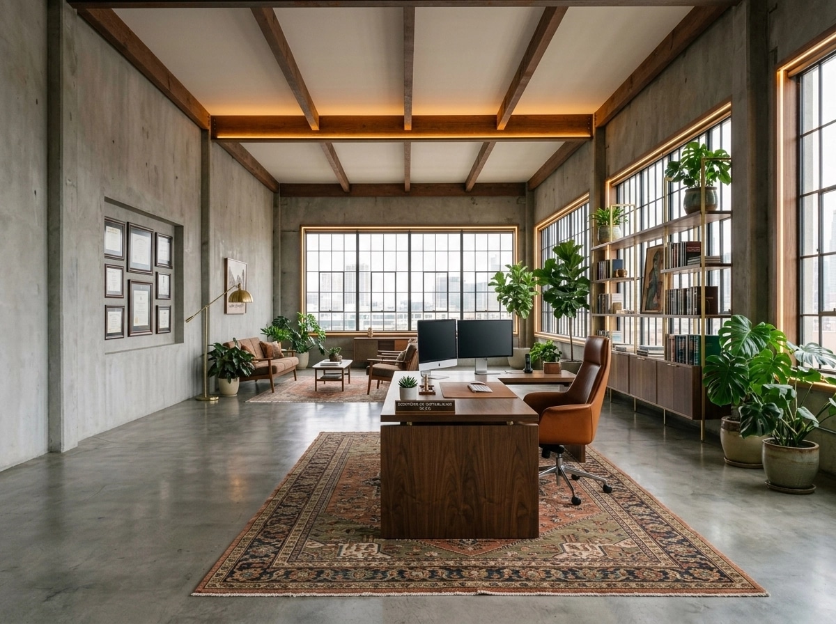 Portuguese Modern Office design — interior photo by GenRoom AI