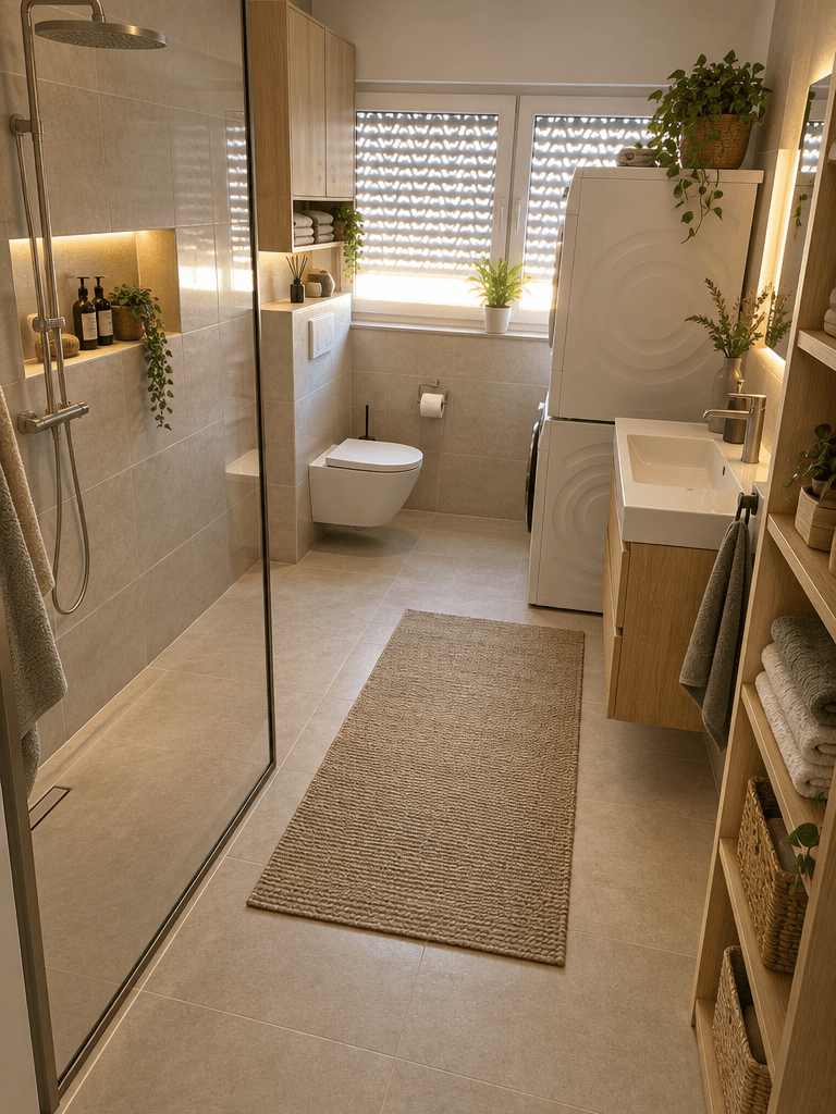 Bathroom interior in no_style style — photo by GenRoom AI