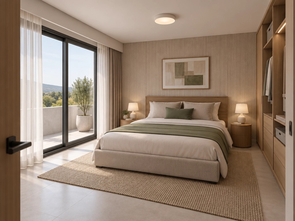Interior design in Contemporary style — Bedroom by GenRoom AI