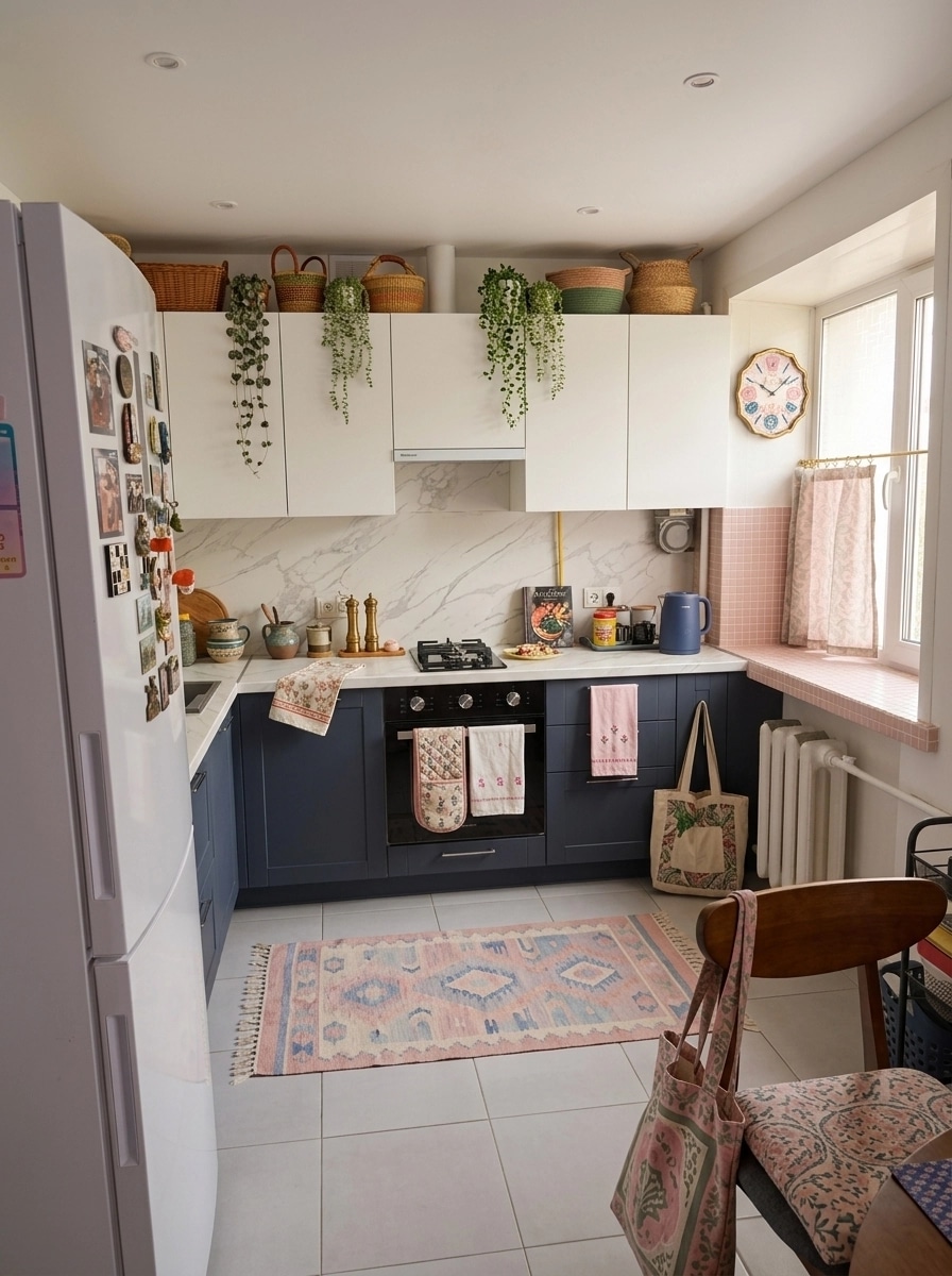 Diseño de interiores en estilo Eclectic — Cocina por GenRoom AI