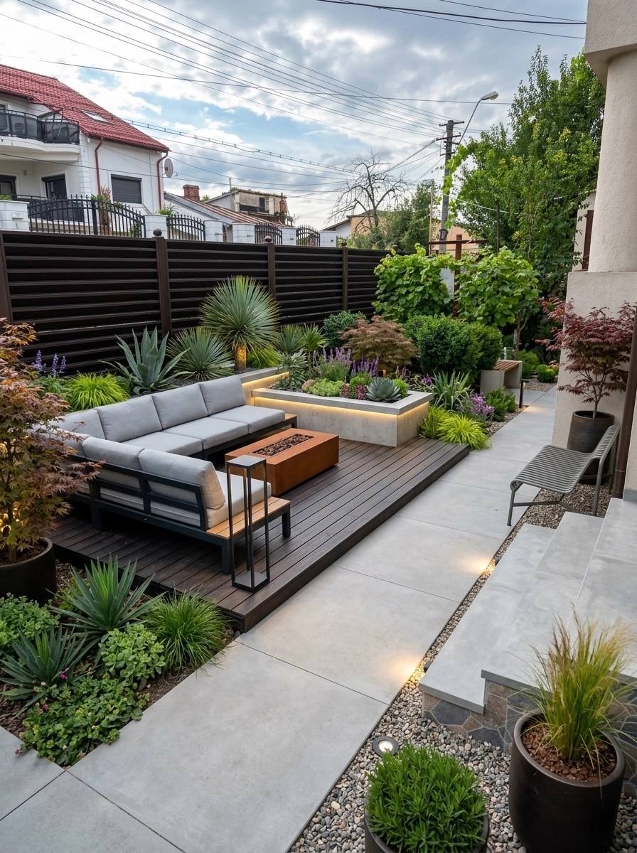 Contemporary Yard Yard design — yard photo by GenRoom AI