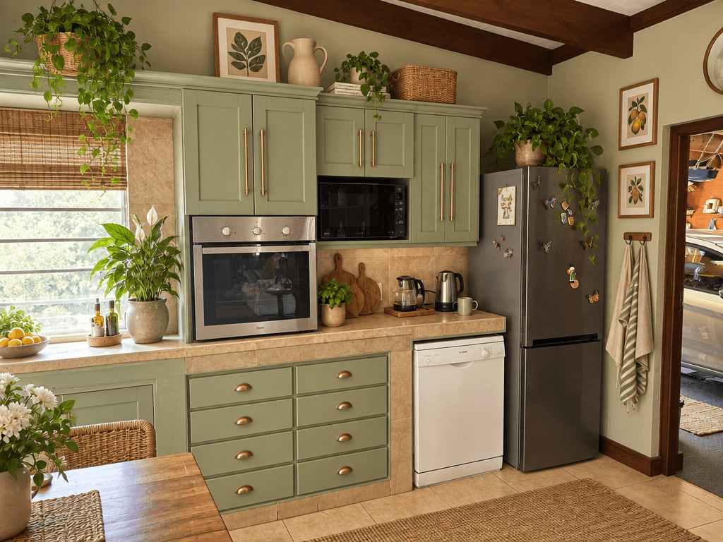 Kitchen interior in no_style style — photo by GenRoom AI