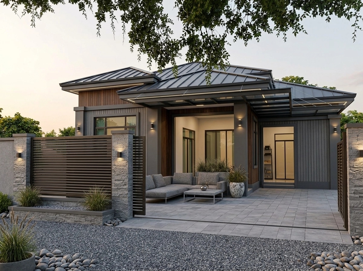 Contemporary Facade Facade design — facade photo by GenRoom AI