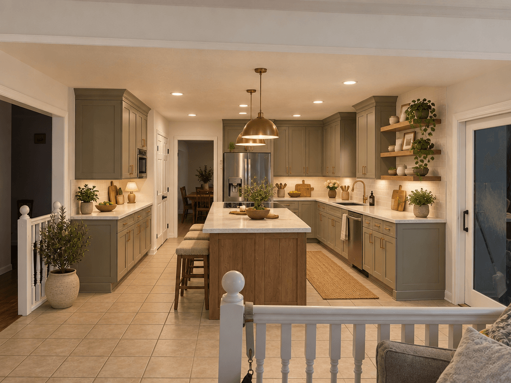Kitchen interior in no_style style — photo by GenRoom AI