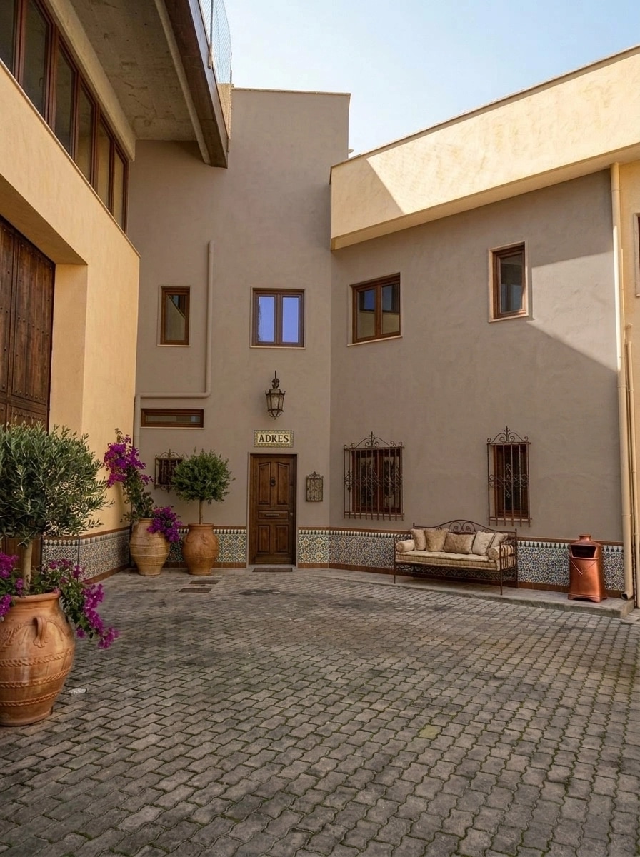 Facade design in Mediterranean Facade style — Facade by GenRoom AI