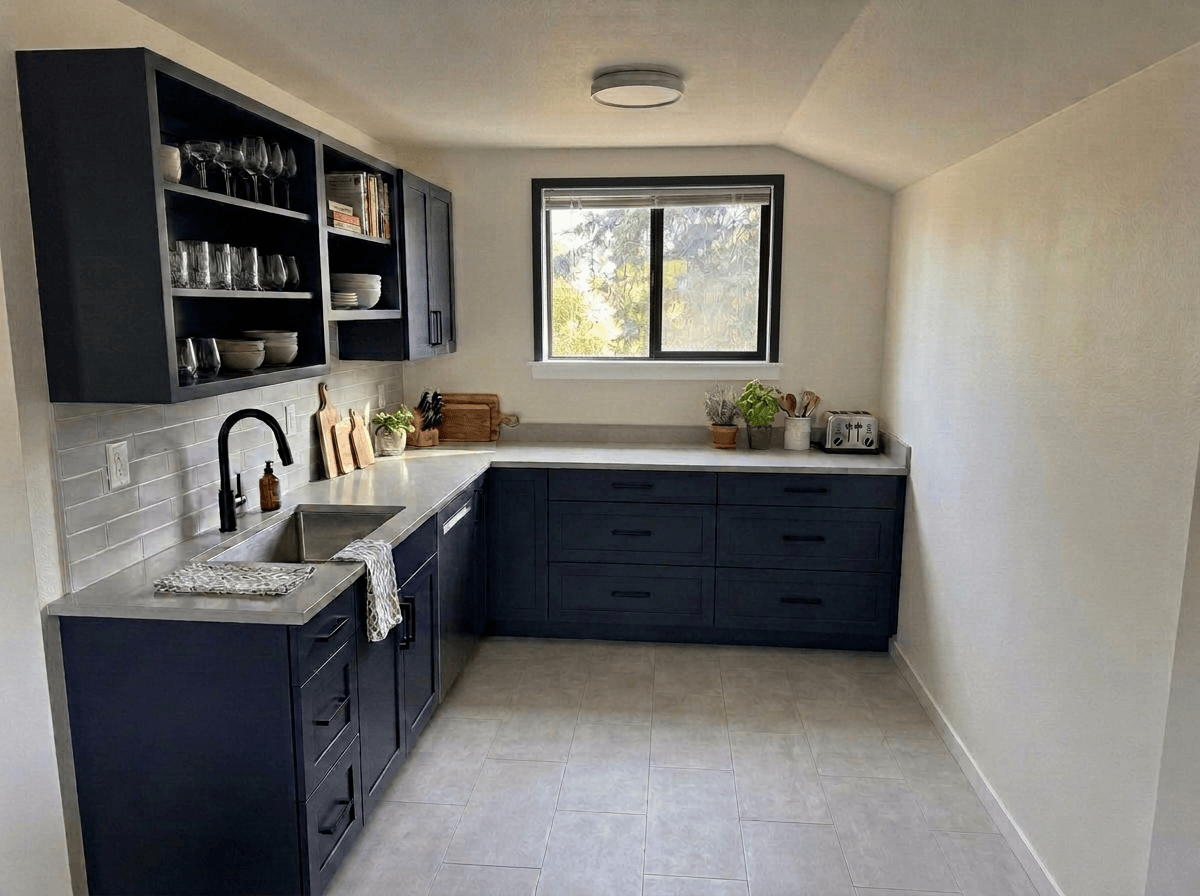 Contemporary Kitchen design — interior photo by GenRoom AI