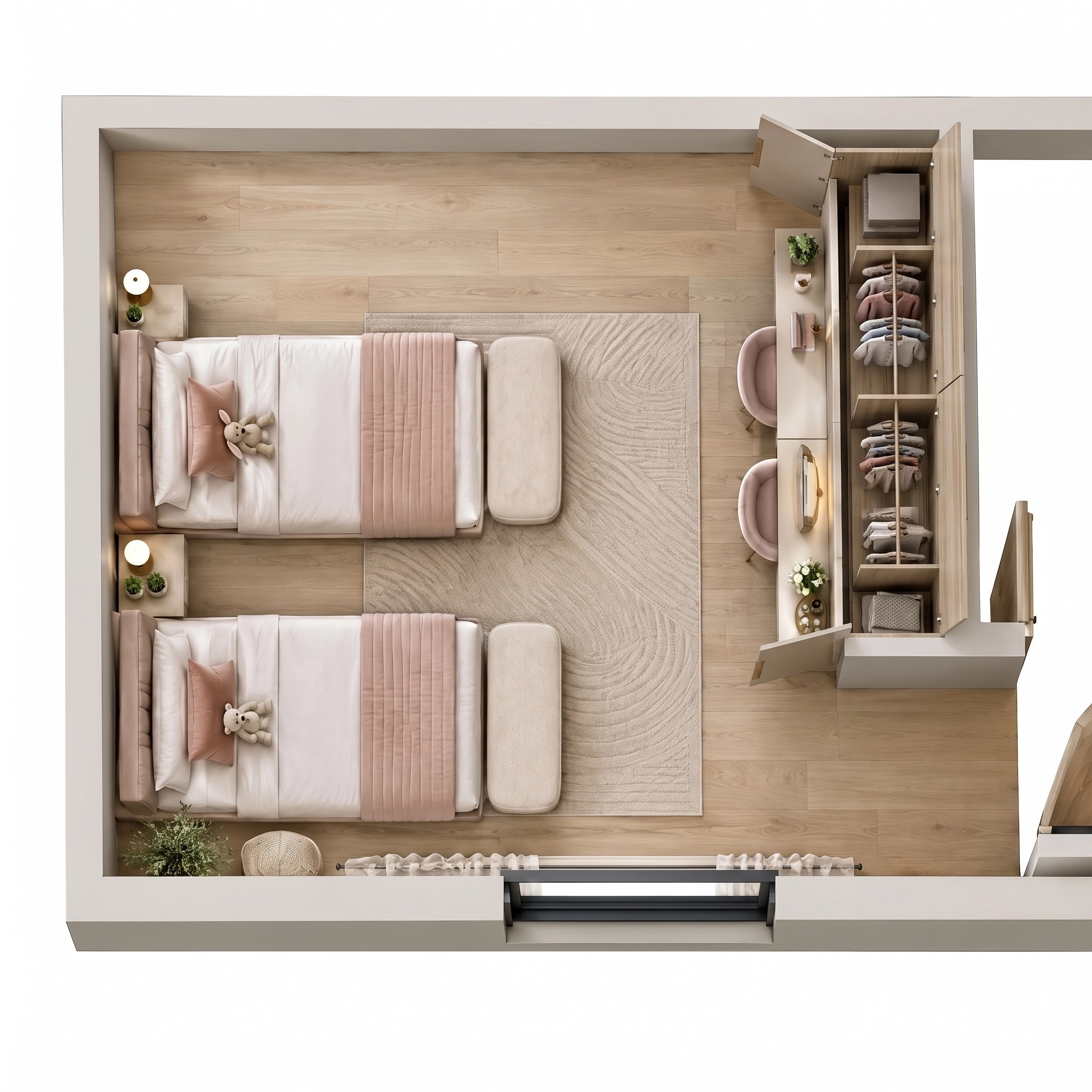 Interior design in Contemporary style — Living Room by GenRoom AI