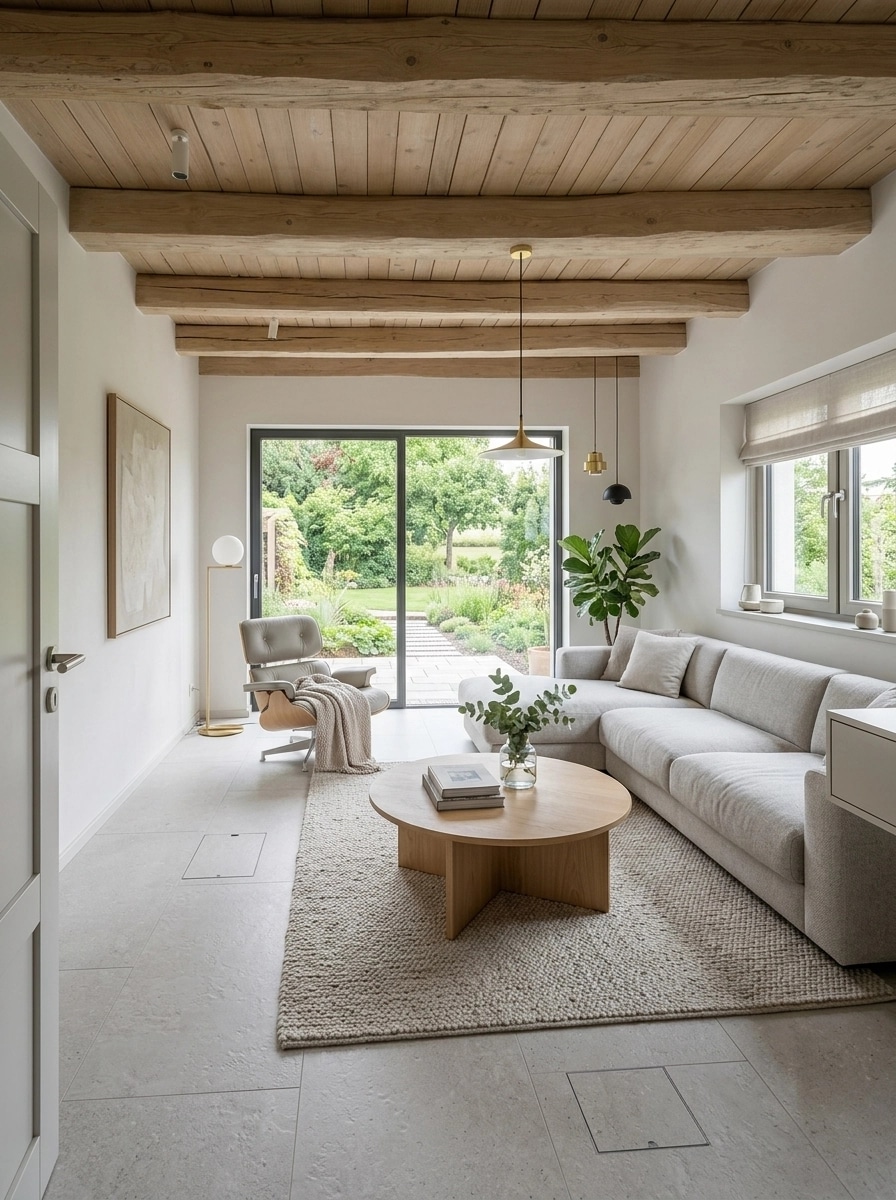 Scandinavian Living Room design — interior photo by GenRoom AI