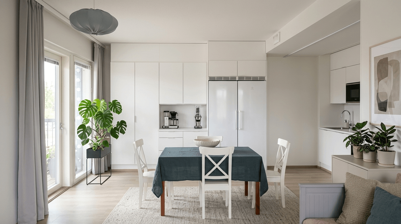 Kitchen interior in no_style style — photo by GenRoom AI