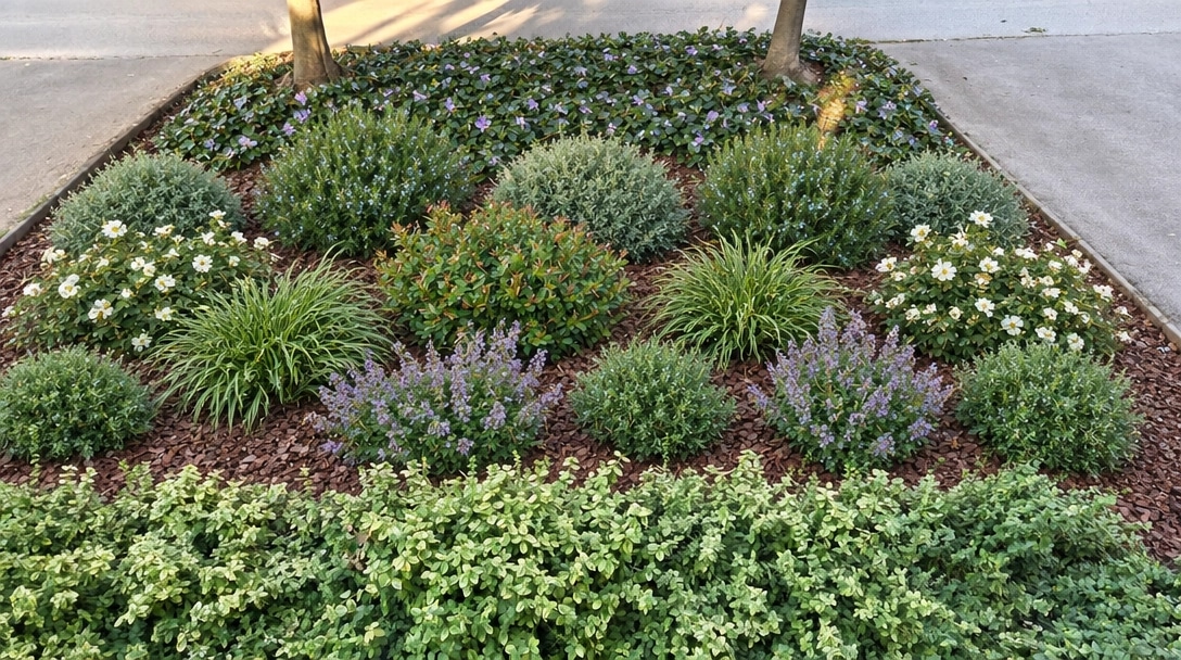 Landscape design in Mediterranean Yard style — Yard by GenRoom AI