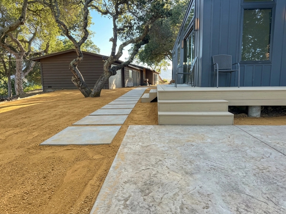 Yard design in no_style style — photo by GenRoom AI