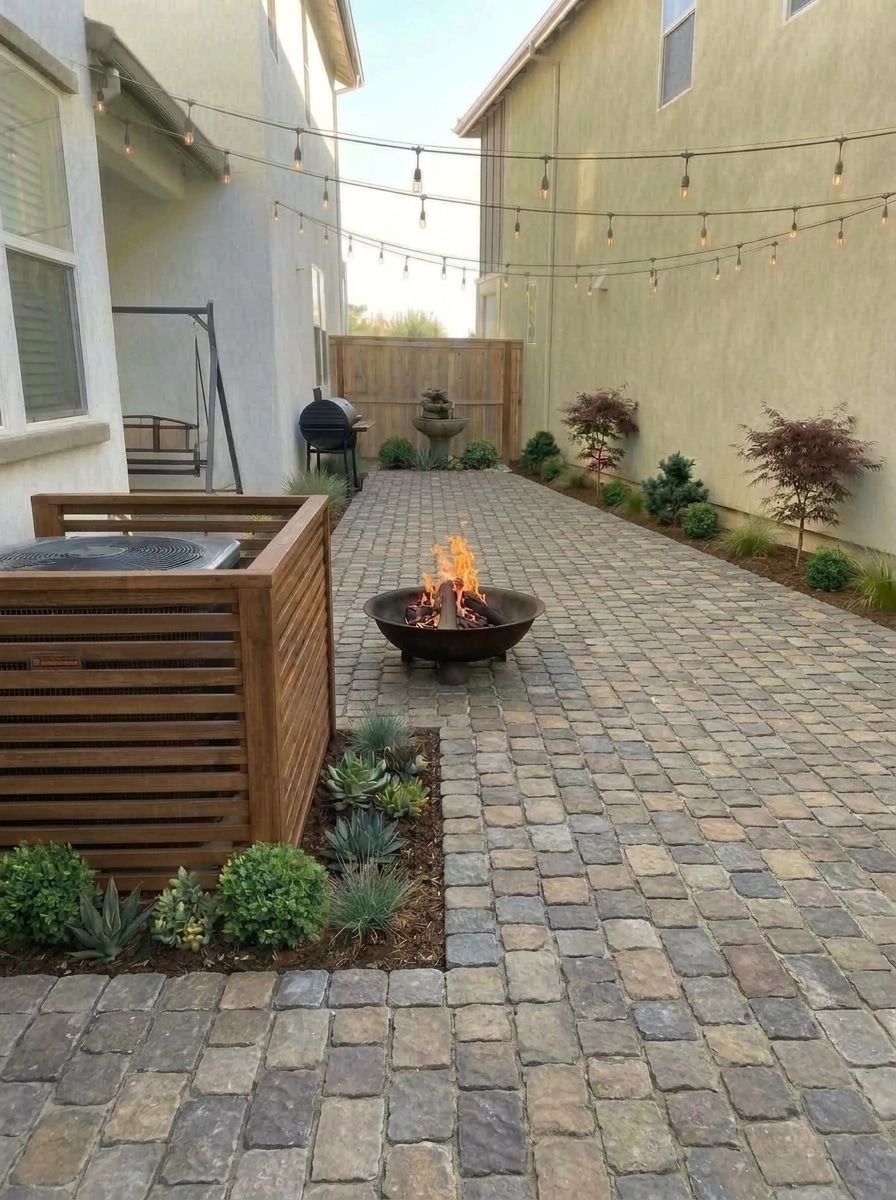 Yard design in no_style style — photo by GenRoom AI