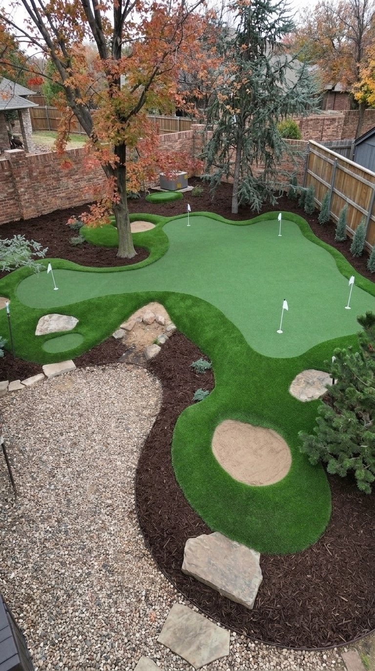 Yard design in no_style style — photo by GenRoom AI