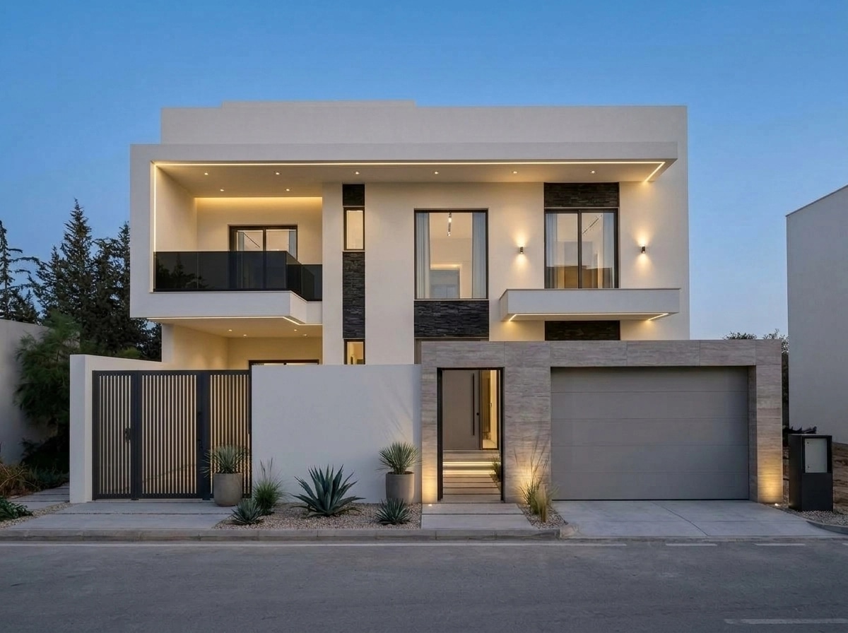 Minimalist Facade Facade design — facade photo by GenRoom AI