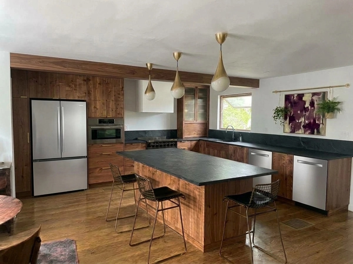 Kitchen interior in no_style style — photo by GenRoom AI