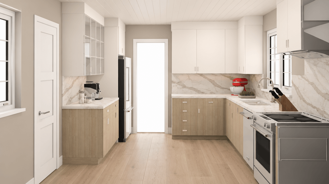 Contemporary Kitchen design — interior photo by GenRoom AI