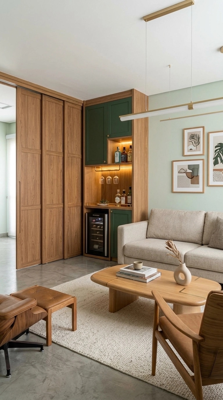 Scandinavian Living Room design — interior photo by GenRoom AI