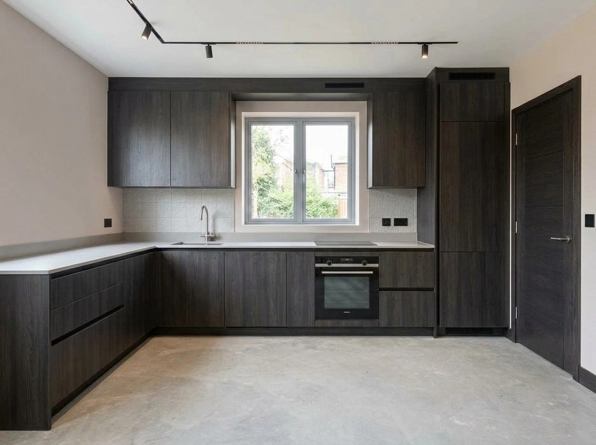 Kitchen interior in Contemporary style — photo by GenRoom AI