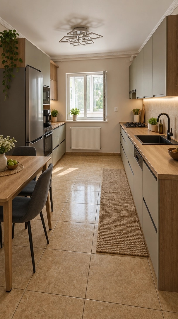 Kitchen interior in no_style style — photo by GenRoom AI