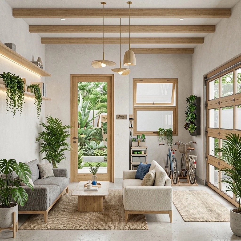 Interiördesign i stilen Scandinavian — terrace av GenRoom AI