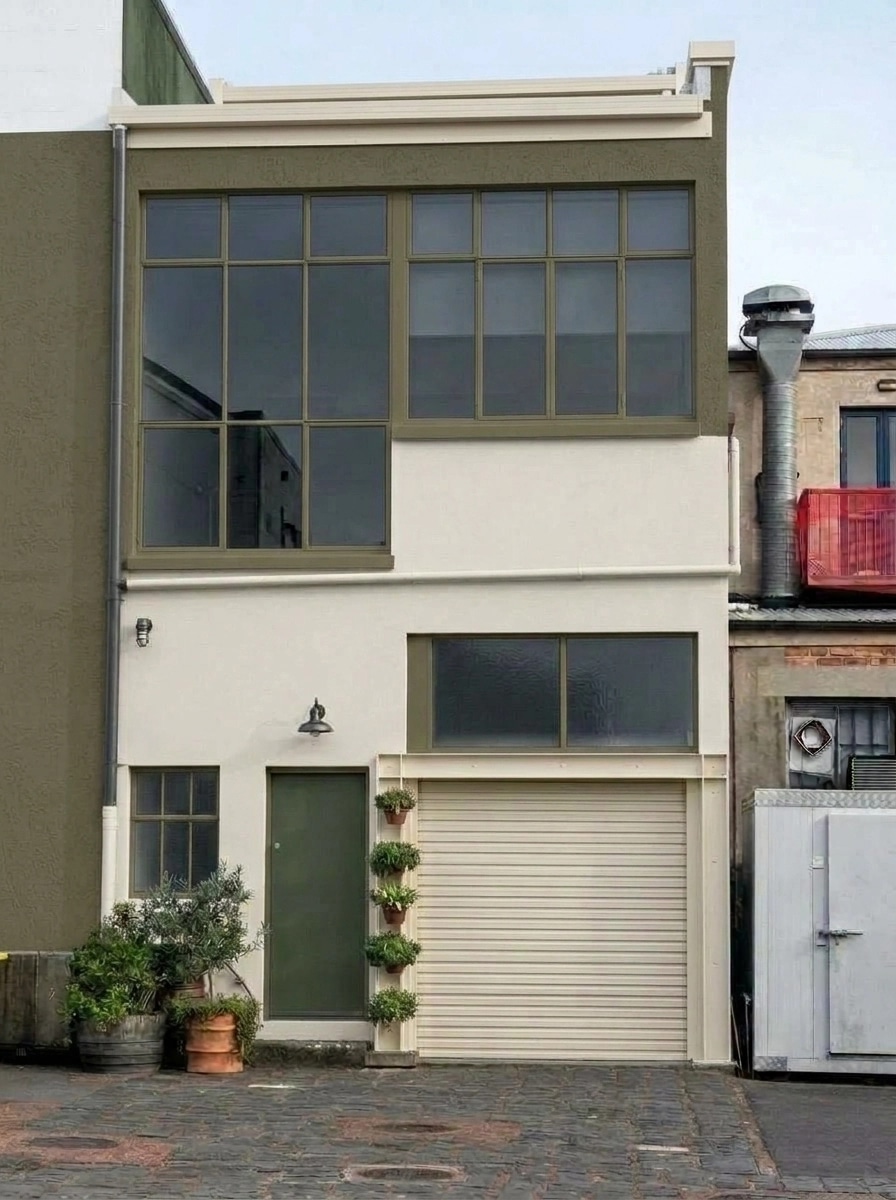 Facade design in Loft Facade style — Facade by GenRoom AI