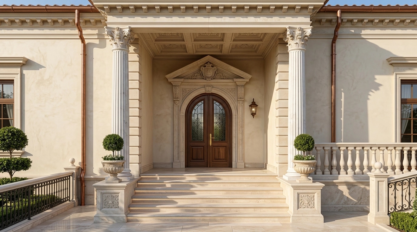 Classic Facade Facade design — facade photo by GenRoom AI