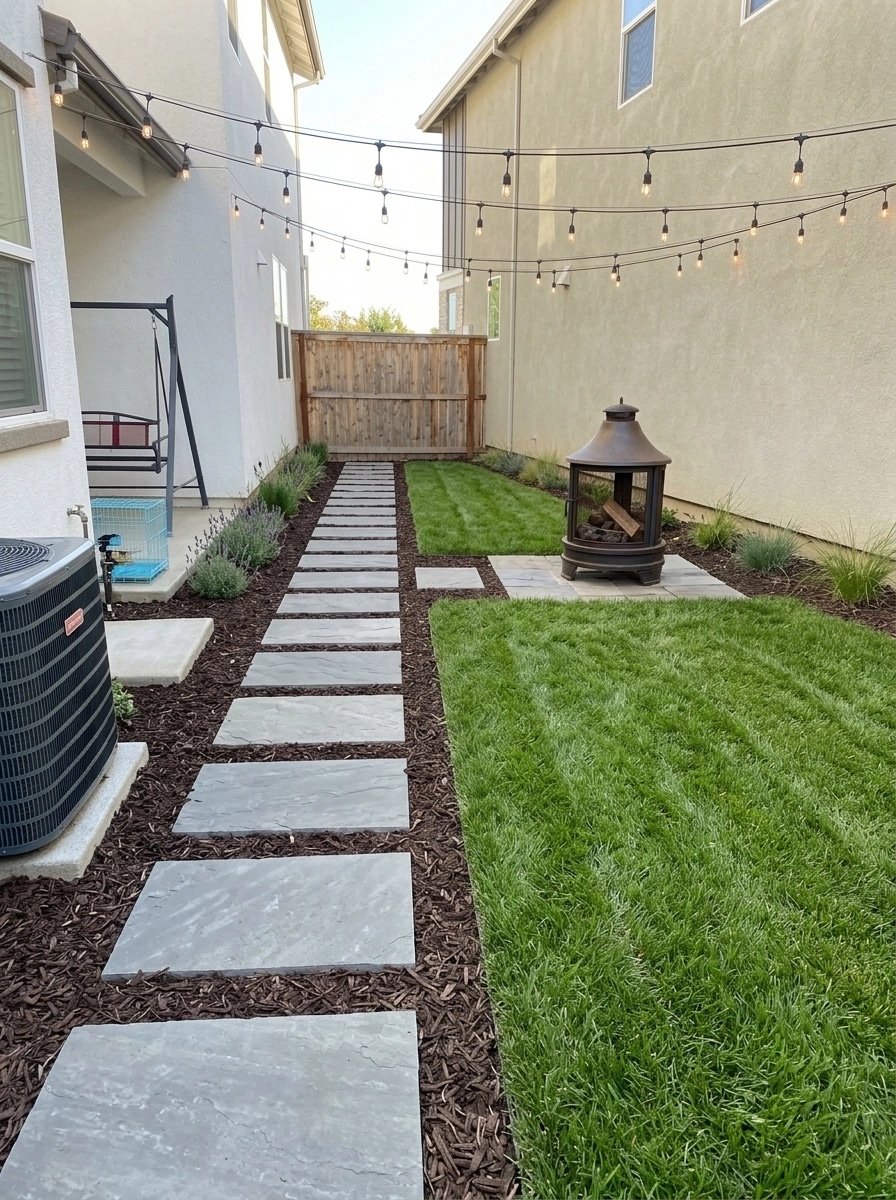 Yard design in no_style style — photo by GenRoom AI