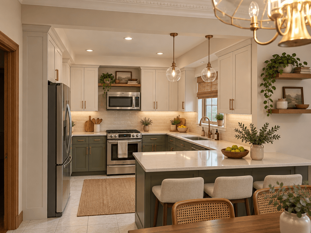 Contemporary Kitchen design — interior photo by GenRoom AI