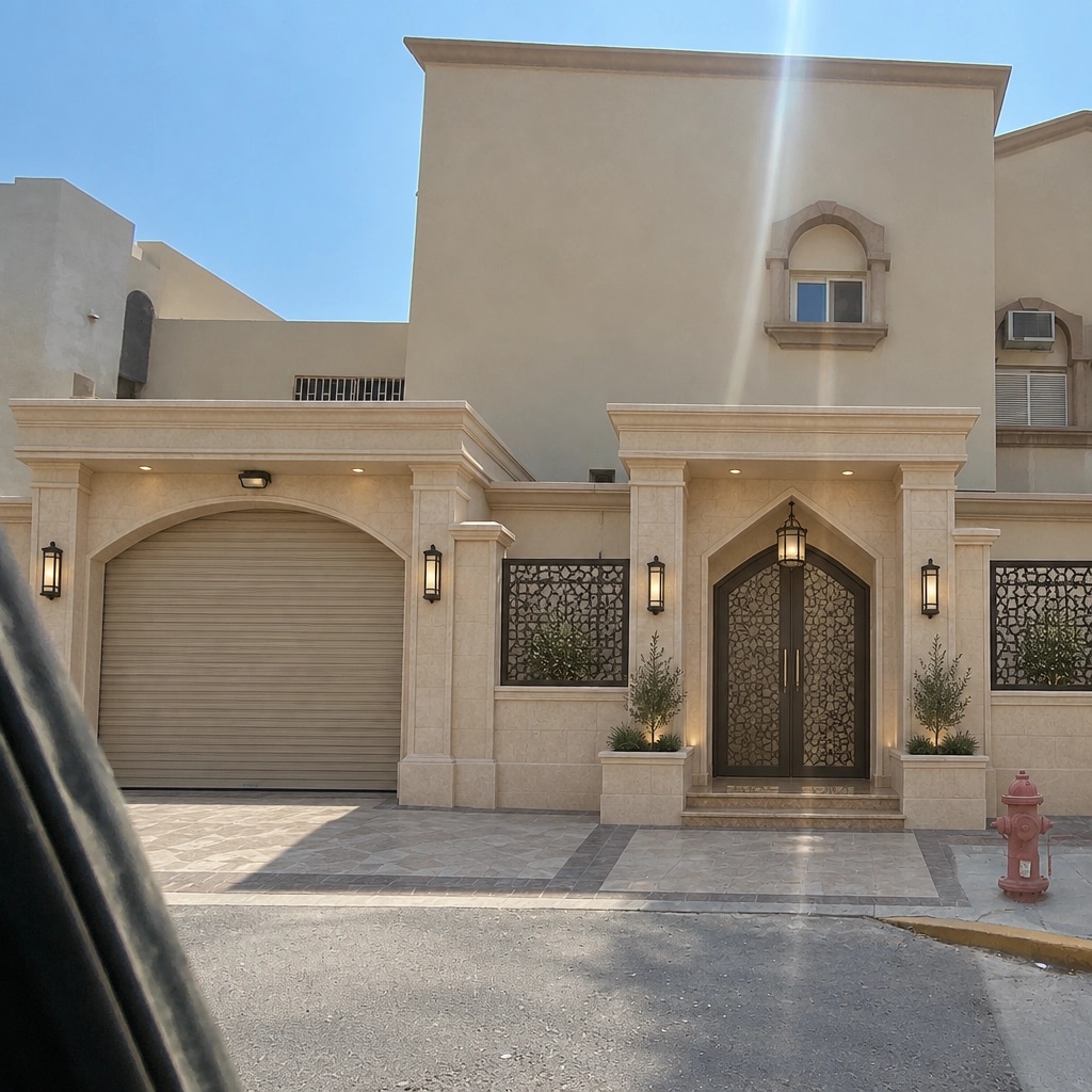 Arabian Facade Facade design — facade photo by GenRoom AI