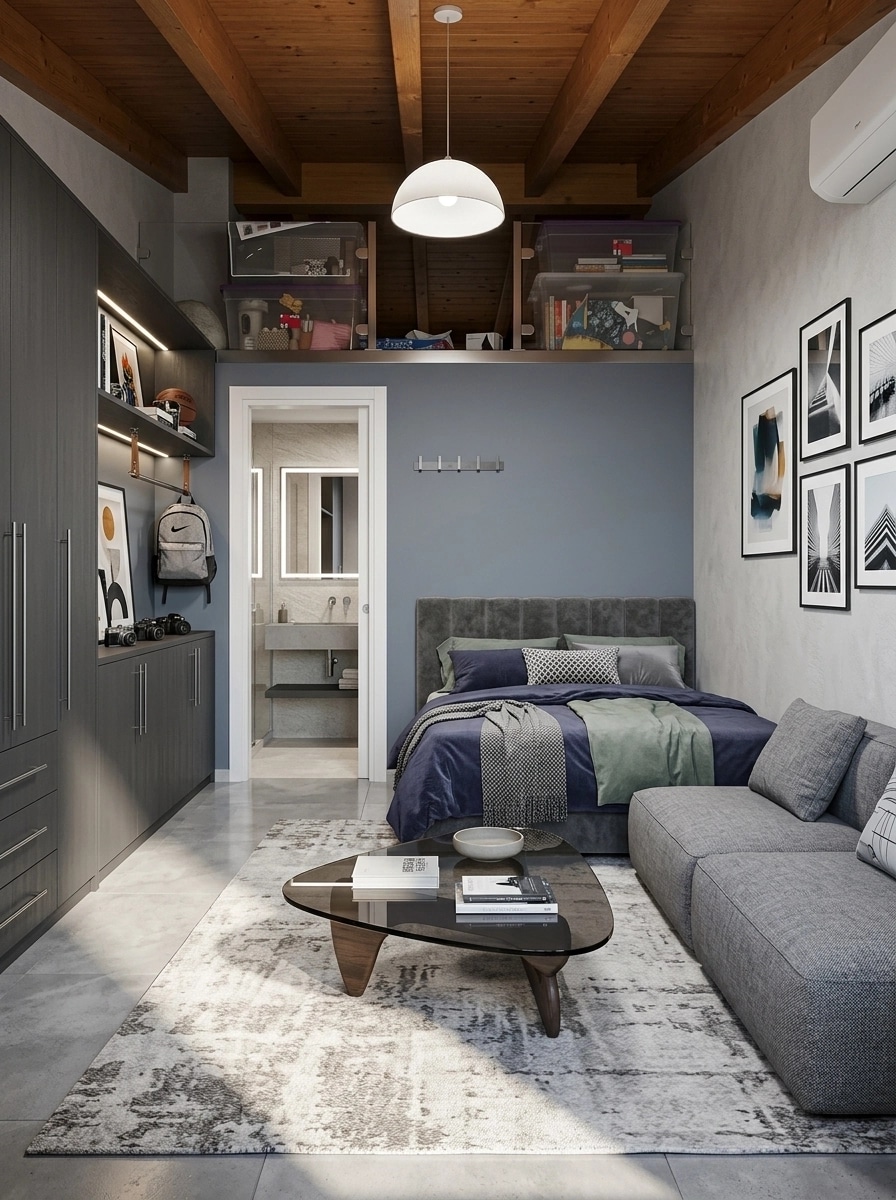 Interior design in Contemporary style — Living Room by GenRoom AI