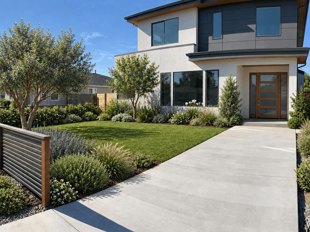 Yard design in Classic Garden style — photo by GenRoom AI
