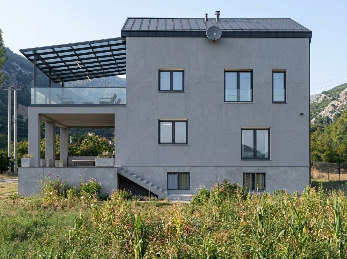 Minimalist Facade Facade design — facade photo by GenRoom AI