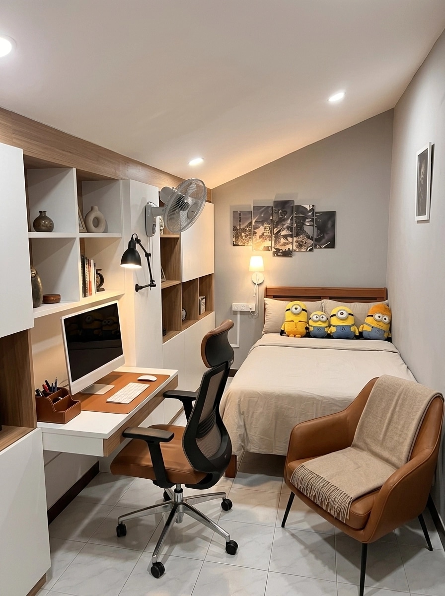 Office interior in no_style style — photo by GenRoom AI