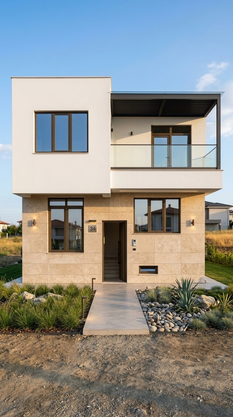 Contemporary Facade Facade design — facade photo by GenRoom AI