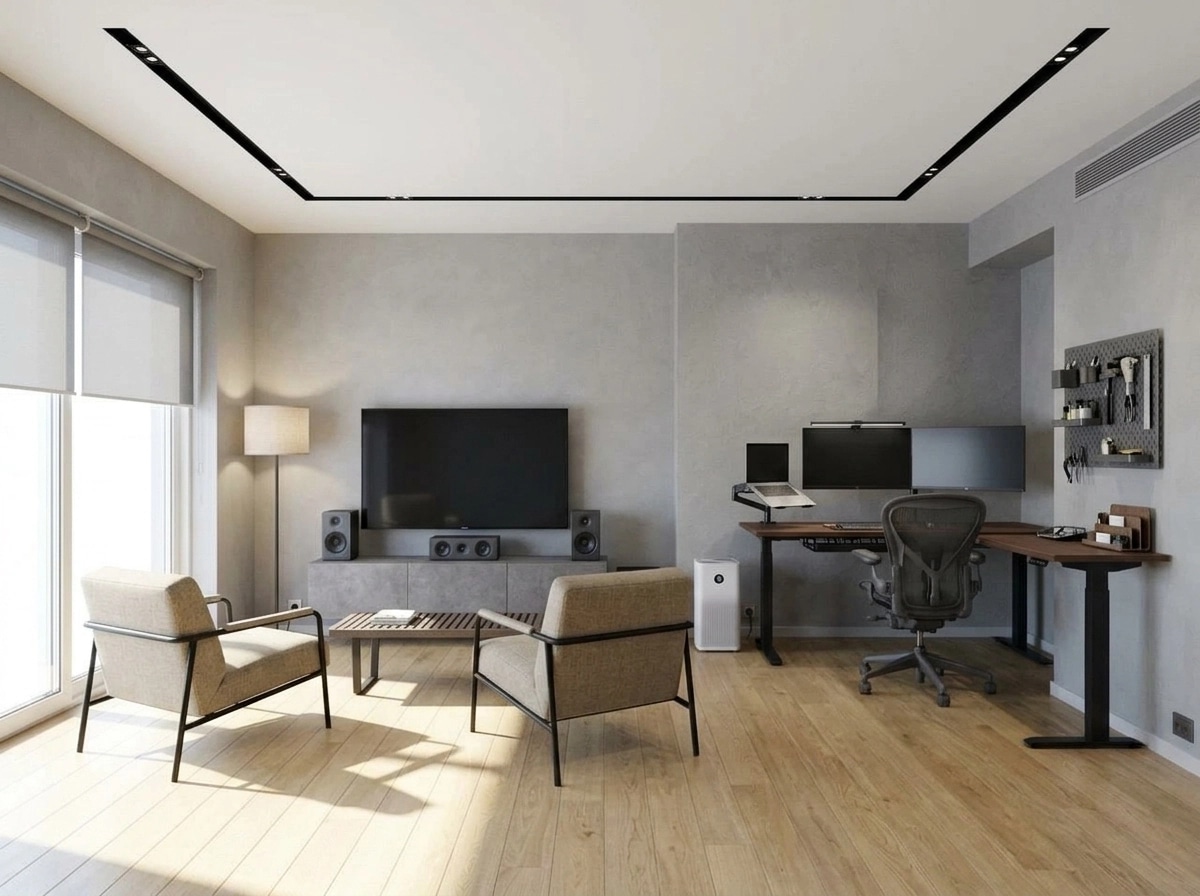 Office interior in no_style style — photo by GenRoom AI