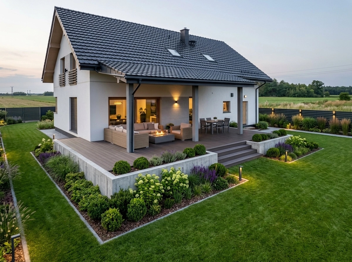 Contemporary Yard Yard design — yard photo by GenRoom AI