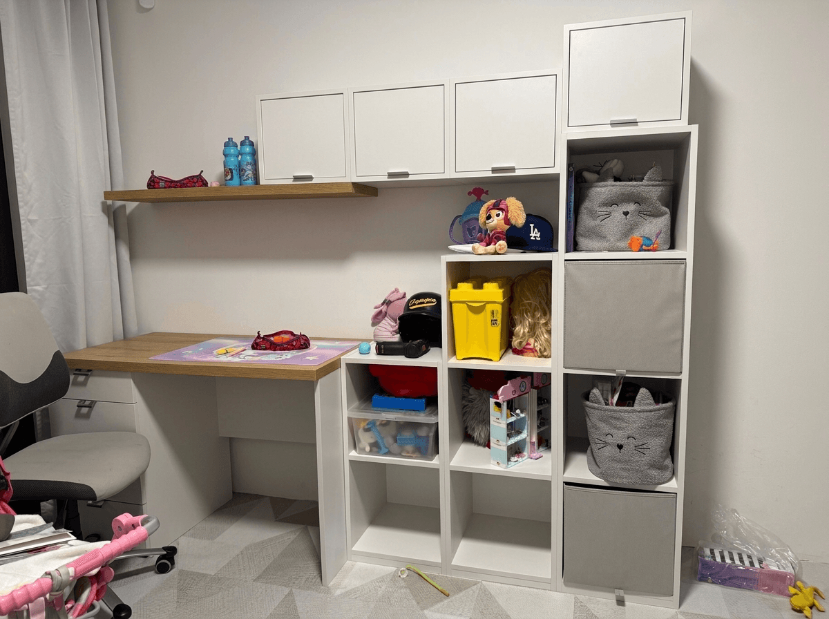 Contemporary Kids Room design — interior photo by GenRoom AI