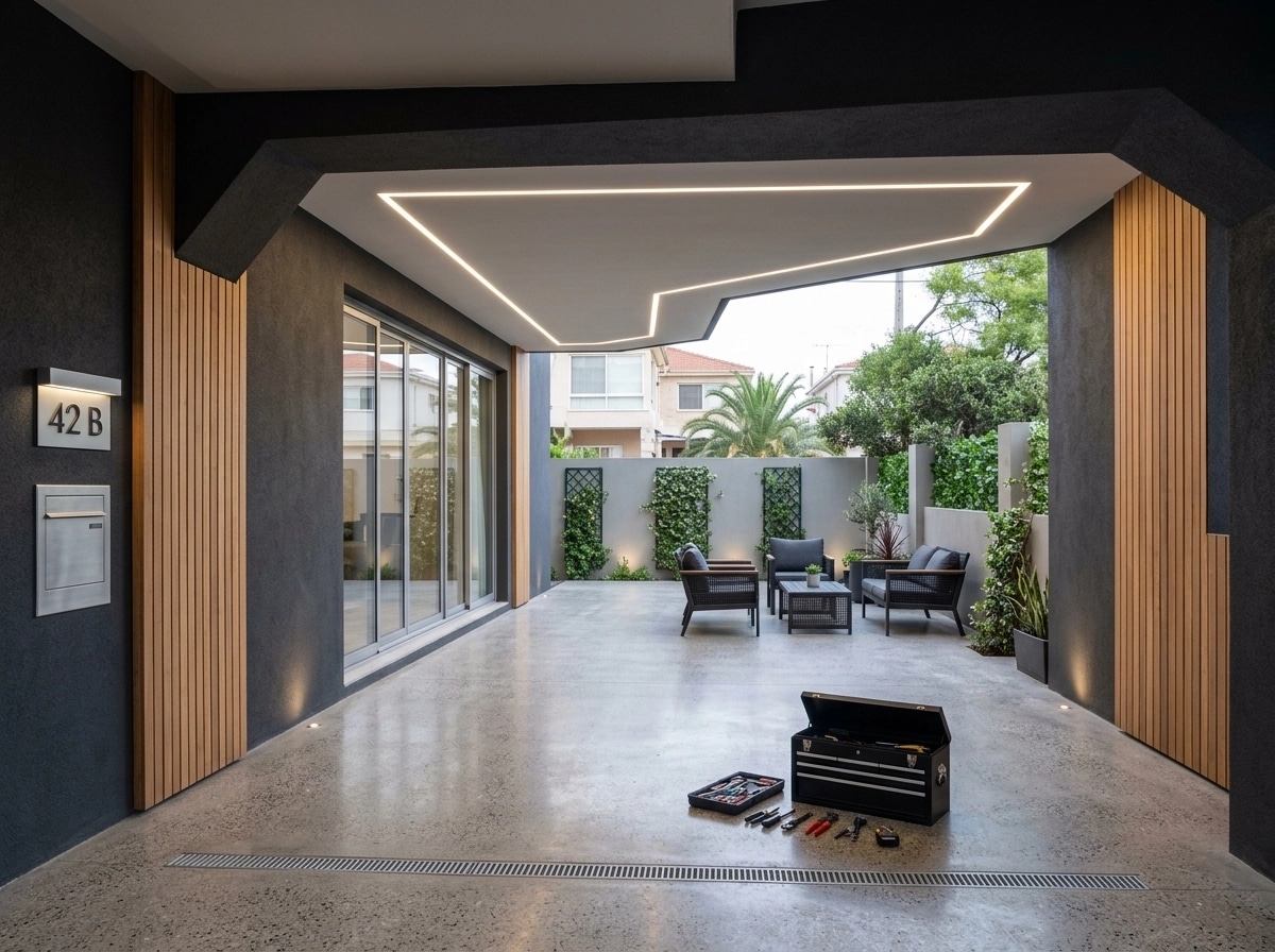 Contemporary Facade Facade design — facade photo by GenRoom AI