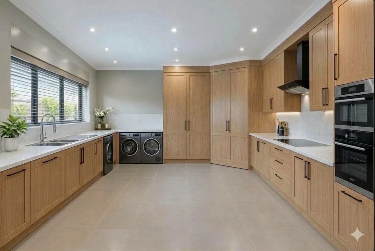 Kitchen interior in no_style style — photo by GenRoom AI