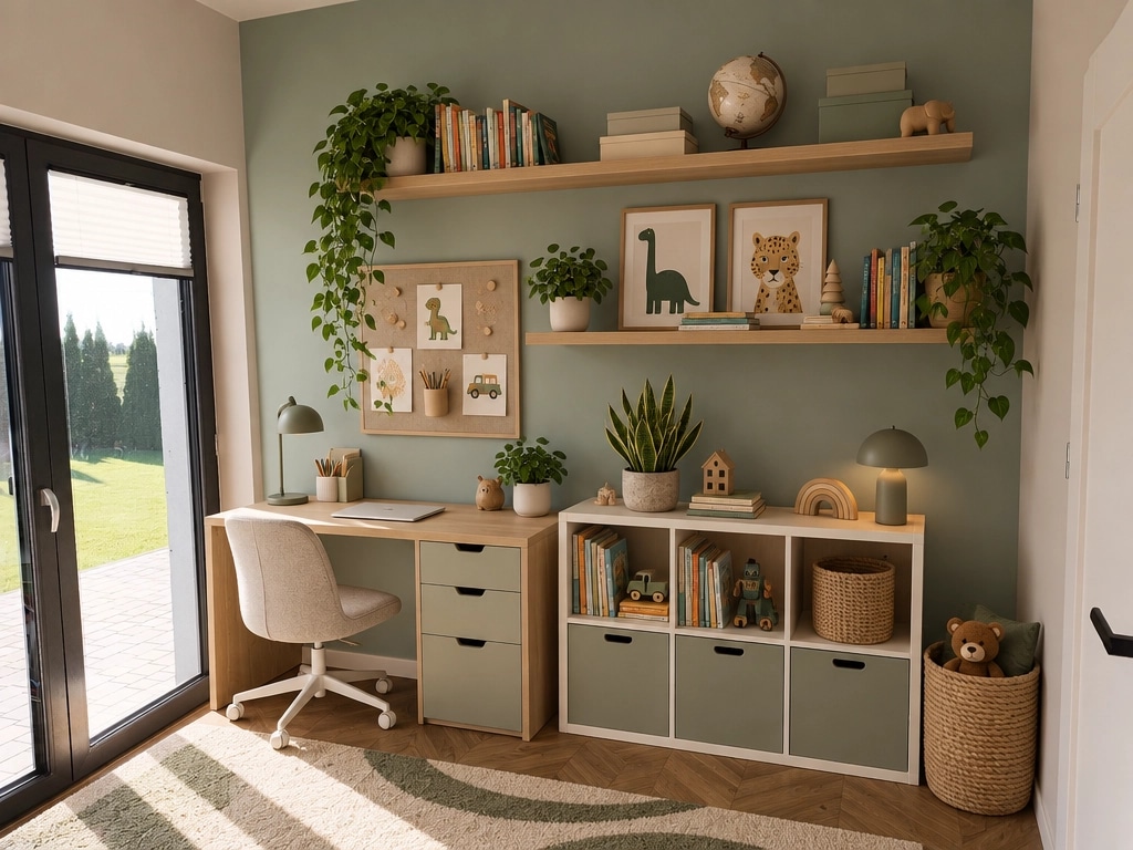 Interior design in Contemporary style — Kids Room by GenRoom AI