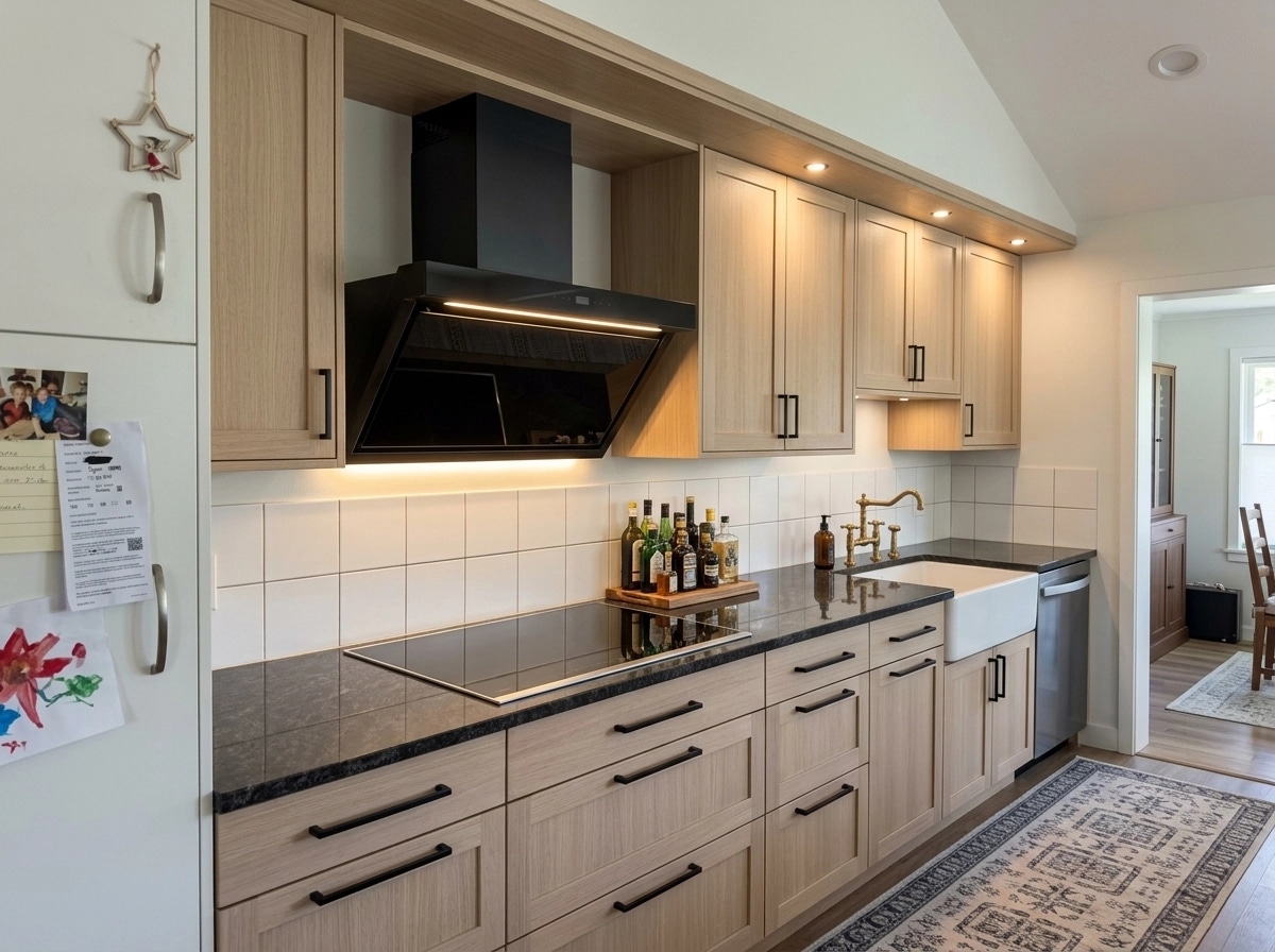 Interior design in Modern Farmhouse style — Kitchen by GenRoom AI