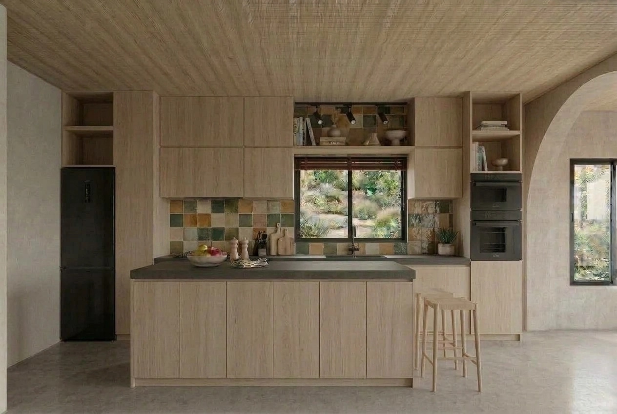 Scandinavian Kitchen design — interior photo by GenRoom AI